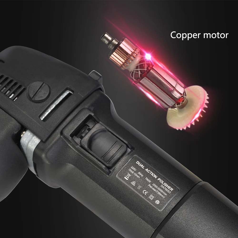 SPTA Orbital Car Polisher 3 In - огляд і ціна Orbital Polisher Da