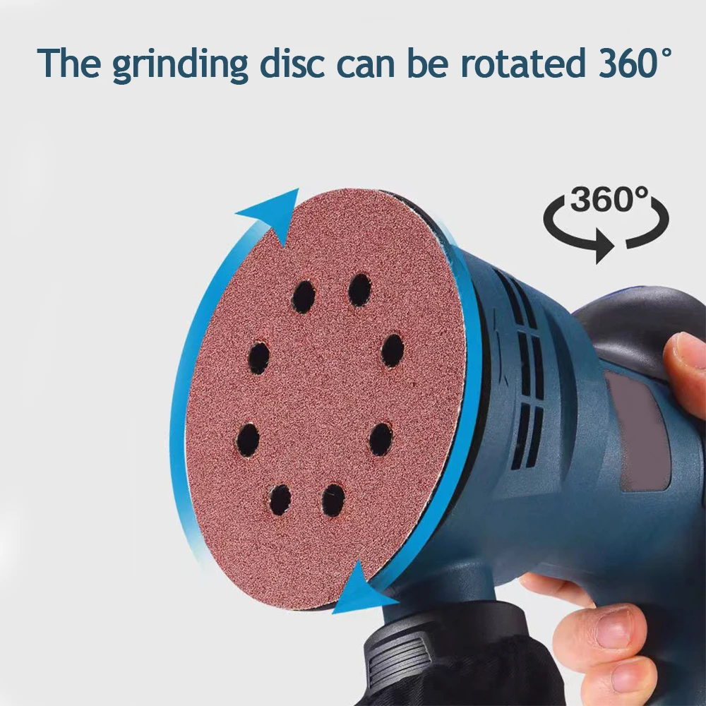 300W Electric Eccentric Sander - огляд і ціна Orbital Polisher Da