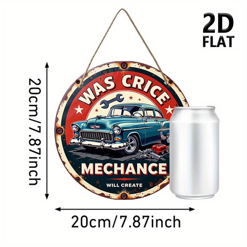 2D plane, retro auto repair sh - огляд і ціна Auto Repair Shop Logo