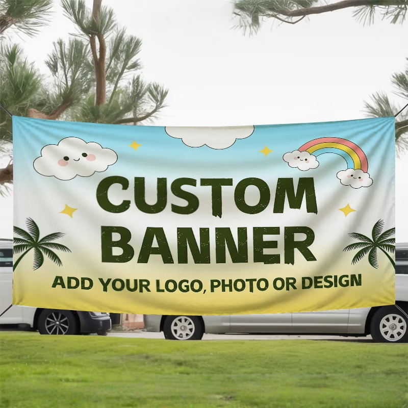 Custom Banner Flags Suitable F - огляд і ціна Auto Repair Shop Logo