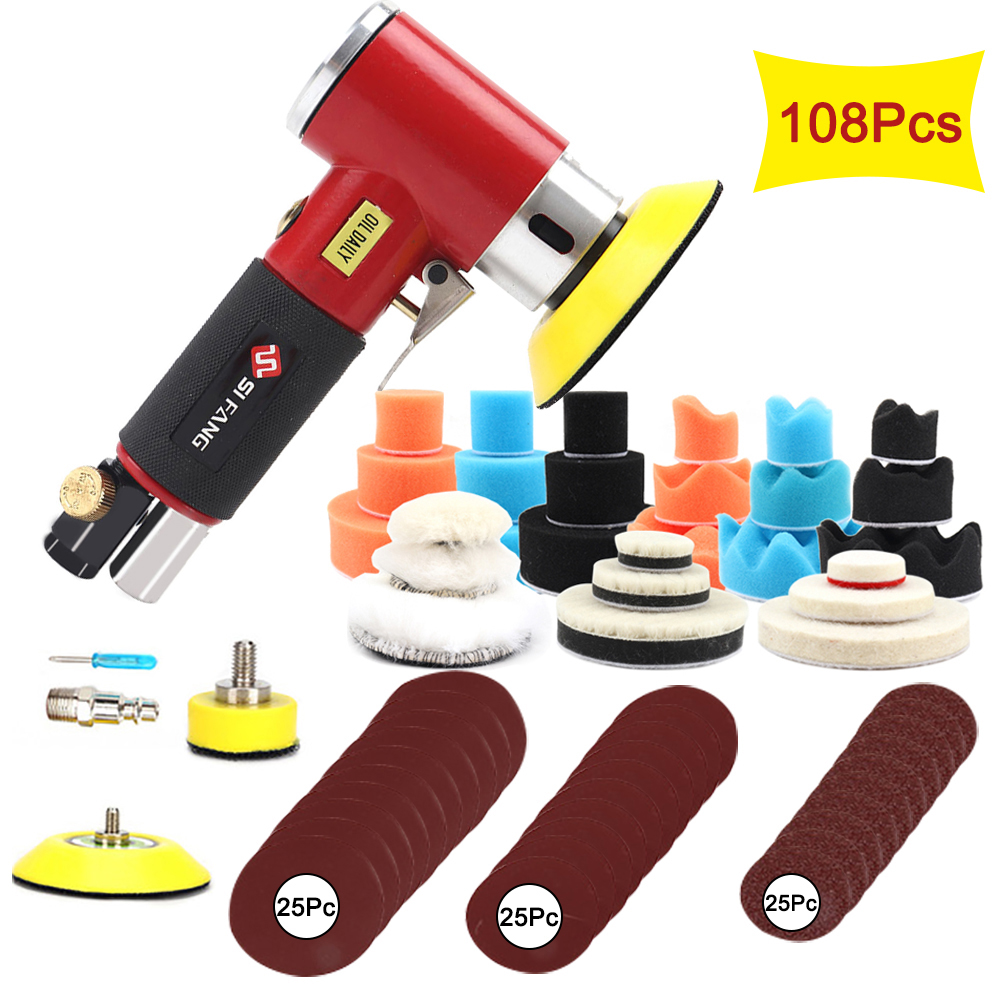 SIFANG Random Orbit Air Sander - огляд і ціна Orbital Polisher Da