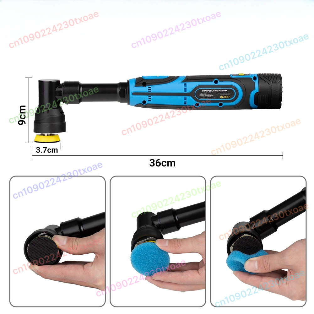 Cordless Polisher 12V Dual Act - огляд і ціна Orbital Polisher Da