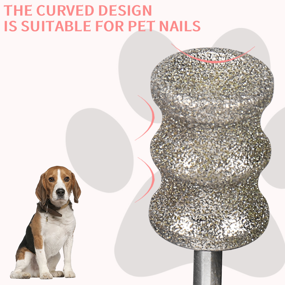 2PCS Dog Electric Nail Polishe - огляд і ціна Orbital Polisher Da