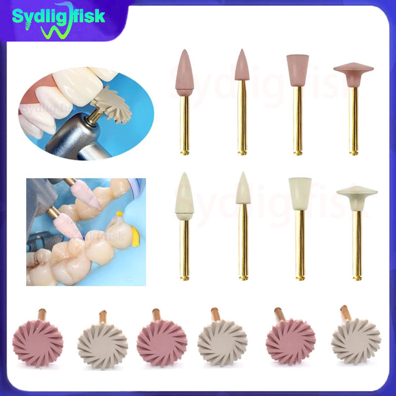 6/8Pcs Dental Rubber Polisher  - огляд і ціна Orbital Polisher Da