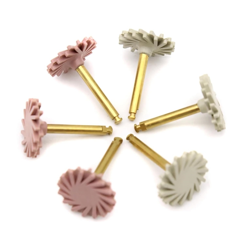 6/8Pcs Dental Rubber Polisher  - огляд і ціна Orbital Polisher Da