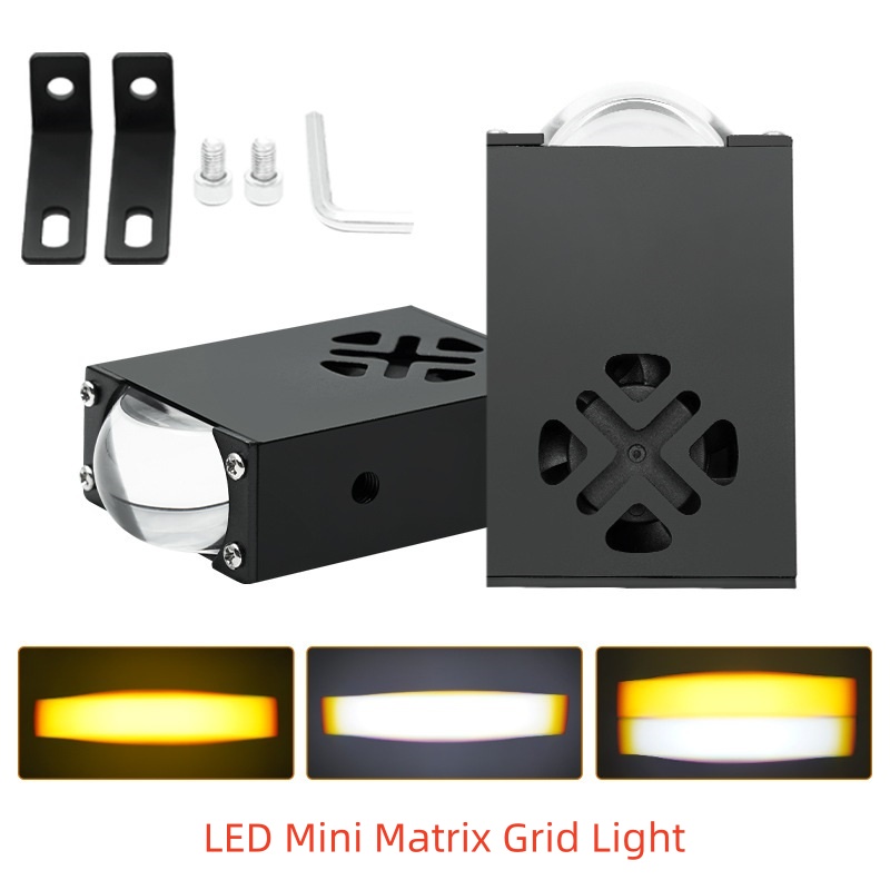Car Grille Lights with Hidden  - огляд і ціна Headlight Aiming Tool